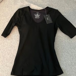 Klassy Network Quarter Sleeve Scoop Brami Full Length